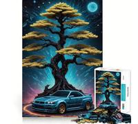 Puzzle Abstrait Nissan R de 1000 pièces pour Adolescents, Jeu intellectuel, Joie familiale, découpe de qualité, Cadeau élégant (38x52cm)