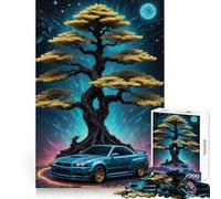 Puzzle Abstrait Nissan R de 1000 pièces pour Adolescents, Jeu intellectuel, Joie familiale, découpe de qualité, Cadeau élégant (38x52cm)