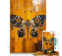 Puzzle Abstrait Original de Papillons pour Adultes, 1000 pièces, Casse-tête cérébral, Plaisir Lent, Assemblage d'images, Cadeau Parfait (50x75cm)