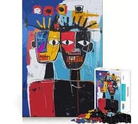 Puzzle Abstrait Original Figures Together 1000 pièces Cadeau pour Adultes Jeu de réflexion Loisirs Qualité Joli présent (38x52cm)