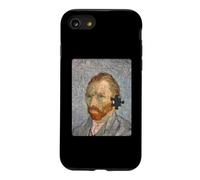 Puzzle accrocheur - Portrait de Van Gogh avec pièce manquante Coque pour iPhone SE (2020) / 7/8
