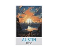 Puzzle Adult 1000,Austin Texas,Puzzle De 1000 Pièces Jeux De Famille Amusants, Divertissement De Relaxation Et De Méditation(50x70cm)-FT15