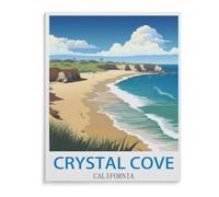 Puzzle Adult 1000,Crystal Cove California,Puzzle De 1000 Pièces Jeux De Famille Amusants, Divertissement De Relaxation Et De Méditation(75x50cm)-B99