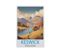 Puzzle Adult 1000,Keswick, Angleterre,Puzzle De 1000 Pièces Jeux De Famille Amusants, Divertissement De Relaxation Et De Méditation(38x26cm)-AK39