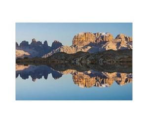 Puzzle Adult 1000，Les Sommets des Dolomites de Brenta se reflètent Parfaitement dans Le lac Noir，Puzzle De 1000 Pièces Jeux De Famille Amusants, Divertissement De Relaxation Et De Méditation-AH78