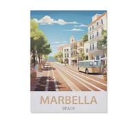 Puzzle Adult 1000，Marbella, Espagne，Puzzle De 1000 Pièces Jeux De Famille Amusants, Divertissement De Relaxation Et De Méditation（50x70cm）-DN14