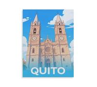 Puzzle Adult 1000，Quito Équateur，Puzzle De 1000 Pièces Jeux De Famille Amusants, Divertissement De Relaxation Et De Méditation（38x26cm）-HK61