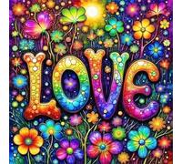 Puzzle Adulte 100 Pièces, Bricolage Puzzle Amour coloré, Puzzles Impossible 100 Pieces, Jeu de Famille Team Building, Cadeau pour Les Amants ou Les Amis, Unique Home Decor