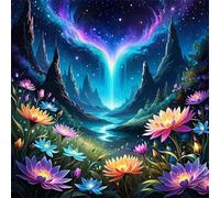 Puzzle Adulte 100 Pièces, Bricolage Puzzle Vue Nocturne du Canyon, Puzzles Impossible 100 Pieces, Jeu de Famille Team Building, Cadeau pour Les Amants ou Les Amis, Unique Home Decor