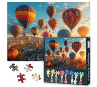 Puzzle adulte 1000 blocs, puzzles montgolfières, puzzles pour adultes ou jouets, convient aux amis plus âgés 50 x 70 cm