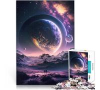Puzzle Adulte 1000 pièces À l'intérieur de l'univers Jouets de Divertissement Familial Cadeau d'anniversaire, Cadeaux, décoration Murale 52x38cm
