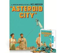 Puzzle Adulte 1000 pièces Affiche de Film Cité des astéroïdes Découpe Lisse Jeu d'entraînement cérébral Loisirs et Divertissement Cadeau d'anniversaire (38x52cm)