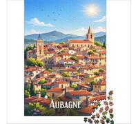 Puzzle Adulte 1000 pièces Affiche Murale Aubagne | Collection d'artistes de jeux d'assemblage de motifs jeux intellectuels BeauxArts 50x75cm