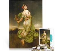 Puzzle Adulte 1000 pièces Allégorie des Sommers - Peinture du Dieu des moissons Jeu de Quiz Cadeau d'œuvre d'art 50x70cm