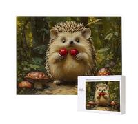 Puzzle Adulte 1000 Pièces Animaux hérissons 75x50cm Impossible Difficile Défiant, Puzzles pour Adultes Jeu éducatif Défi Jouets 1000 Pièces Puzzles pour Adultes, Divertissement Créatif Cadeau u-146