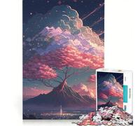 Puzzle Adulte 1000 pièces Arbre Divin Jeu éducatif Décoration intérieure Renforce l'amour Entre Les Couples 50x75cm