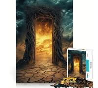 Puzzle Adulte 1000 pièces Arbre torsadé Gateway Jeu de précision, Jouet cérébral Intelligent, Divertissement pour Passer Le Temps Libre, Cadeau d'anniversaire pour stimuler l'esprit (38x26cm)
