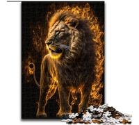 Puzzle Adulte 1000 pièces Art Lions colorés Puzzle en Carton, Jeu Familial interactif, décoration d'intérieur DIY, Cadeau Stimulant pour Le Cerveau 1000 pièces(26x38cm)