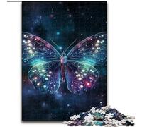 Puzzle Adulte 1000 pièces Art Star Butterfly Jigsaw, Un Casse-tête Stimulant pour Les Adolescents, Parfait pour la décoration intérieure ou comme Cadeau (Taille : 50x75cm)