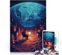 Puzzle Adulte 1000 pièces Art sur Internet Jouets éducatifs et d'apprentissage Jeux familiaux Idées Cadeaux 50x70cm