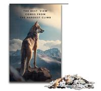 Puzzle Adulte 1000 pièces Ascension Difficile Motivation décoration d'intérieur Jouets à Offrir en Cadeau pour Toute la Famille 75 x 50 cm