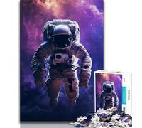Puzzle Adulte 1000 pièces Astronaute Difficile 1000 pièces réduction du Stress intéressante Interaction Parent-Enfant 38x26cm