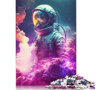 Puzzle Adulte 1000 pièces Astronaute Perdu Puzzles Puzzles pour Adultes Adolescents 1000 pièces (75 x 50 cm)