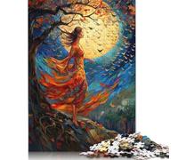 Puzzle Adulte 1000 pièces « Astronaute Space Cat » Puzzles en Bois pour Adultes Puzzle Durable pour Adultes 1000 pièces (75 x 50 cm)