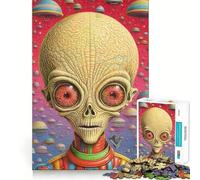 Puzzle Adulte 1000 pièces Attaque de Mars Découpe précise Activité cérébrale Amusante et relaxante Jeu de Noël Décoration intérieure (38x26cm)