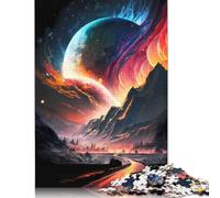 Puzzle Adulte 1000 pièces, Autoroute vers la nébuleuse du Cosmos, Puzzle éducatif, Jeux, décoration familiale (75 x 50 cm)