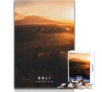 Puzzle Adulte 1000 pièces Bali - Jeu de Puzzle Unique et Amusant - Cadeau d'anniversaire Original - Dimensions : 50x75cm