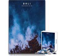 Puzzle Adulte 1000 pièces Bali Jeu éducatif Familial Activités familiales Cadeau d'anniversaire Dimensions : 50x75cm