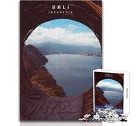 Puzzle Adulte 1000 pièces Bali Jeu éducatif Familial Activités familiales Cadeau d'anniversaire Dimensions : 50x75cm