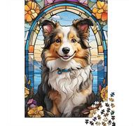 Puzzle Adulte 1000 Pièces, Border Collie_4, 52x38cm/1000pcs