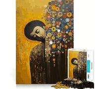 Puzzle Adulte 1000 pièces Bouddha Cadeau Jeu de précision Jouet cérébral Intelligent pour Passer Le Temps Libre Cadeau d'anniversaire pour l'esprit (38x26cm)