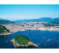 Puzzle Adulte 1000 Pièces,Bricolage Moderne Mural Cadeau Unique Home Decor-San, Sebastian, île, mer 70x50cm