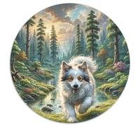 Puzzle Adulte 1000 Pièces Bruxelles Griffon Animaux - Ronde, Qualité Supérieure, Jeu D’Intelligence, Décoration Moderne, 1000pcs (67.5x67.5cm)