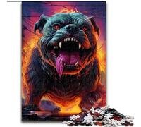 Puzzle Adulte 1000 pièces Bulldogs mécaniques en Bois, pour Anniversaires, Noël, Halloween, Thanksgiving, Pâques 1000 pièces(50x75cm)