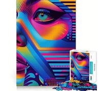Puzzle Adulte 1000 pièces Captivé par la lumière du Jour Jeu d'assemblage précis Jouet cérébral Intelligent Temps Libre Jeu Cadeau d'anniversaire pour l'esprit (50x75cm)