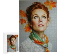 Puzzle Adulte 1000 Pièces Chat Animal 75x50cm Puzzles pour Adultes Jeu éducatif Défi Jouets 1000 Pièces pour Enfants, Jigsaw de Bricolage Coloré pour la Décor de la Maison PjY308 A-B