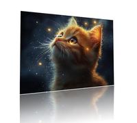 Puzzle Adulte 1000 pièces Chat Animal Puzzles Classiques pour Adultes et Enfants à Partir de 6 Ans éducatif Jouets, Qualité Supérieure Mystery Jeu Éducatif Challenge Toy, pour Cadeaux 50x75cm t-650