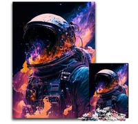 Puzzle Adulte 1000 pièces Chroniques de l'explorateur Cosmique Puzzles Activité familiale Amusante, défi cérébral, pour Adolescent 26x38cm/10,23x14,96 Pouces