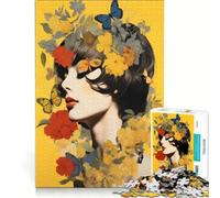 Puzzle Adulte 1000 pièces Collage d'identité Vibrant Jouet éducatif Passe-Temps idéal pour Les Vacances à la Maison Cadeau pour Les Amis et la Famille 38x52cm