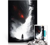 Puzzle Adulte 1000 pièces Confrontation de Dragons Jouets Jeux éducatifs Soulagement du Stress Décoration Parfaite 52x38cm