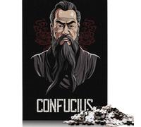 Puzzle adulte 1000 pièces 'Confucius Philosophe Puzzle Jeu difficile Casse-tête 1000 pièces (75x50 cm)