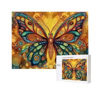 Puzzle Adulte 1000 Pièces Couleur Papillons 75x50cm Impossible Difficile Défiant, Puzzles pour Adultes Jeu éducatif Défi Jouets 1000 Pièces Puzzles pour Adultes, Divertissement Créatif Cadeau u-55