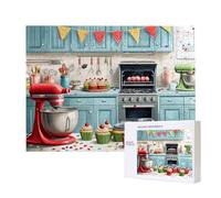 Puzzle Adulte 1000 Pièces Cuisine 75x50cm Impossible Difficile Défiant, Puzzles pour Adultes Jeu éducatif Défi Jouets 1000 Pièces Puzzles pour Adultes, Divertissement Créatif Cadeau u-91