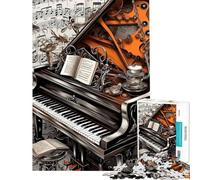 Puzzle Adulte 1000 pièces Cyberpunk Serenade Jeu de Relaxation pour Adultes découpe de précision Cadeau Unique pour Anniversaire et Noël (Taille 50x75cm)