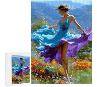 Puzzle Adulte 1000 Pièces Cygne Fleur 75 x 50cm Puzzles pour Adultes Jeu éducatif Défi Jouets 1000 Pièces pour Enfants, Jigsaw de Bricolage Coloré pour la Décor de la Maison PjY1811 E-H