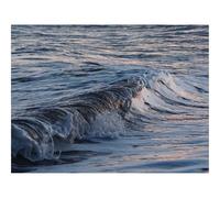 Puzzle Adulte 1000 Pièces,Décoration Murale-Mer,Vagues,Eau,Horizon,Coucher de Soleil 70x50cm